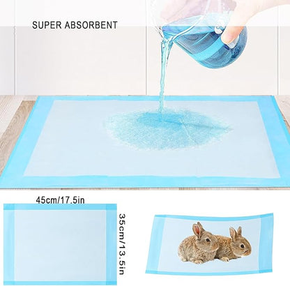 Reptile Travel Carrier Bag with Absorbent Pad Set, Pee Pad with Leak-Proof Quick-Dry Design for Guinea Pig,Portable Bearded Dragon Bag for Sugar Glider,Hedgehog,Rat,Bunny,Rat,Outdoor Used
