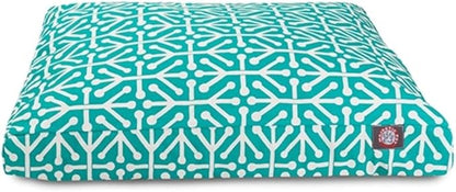 Pacific Aruba Medium Rectangle Indoor Outdoor Pet Dog Bed With Removable Washable Cover By Majestic Pet Products