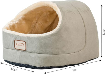 Armarkat Sage Green Cat Bed Size, 18-Inch by 14-Inch