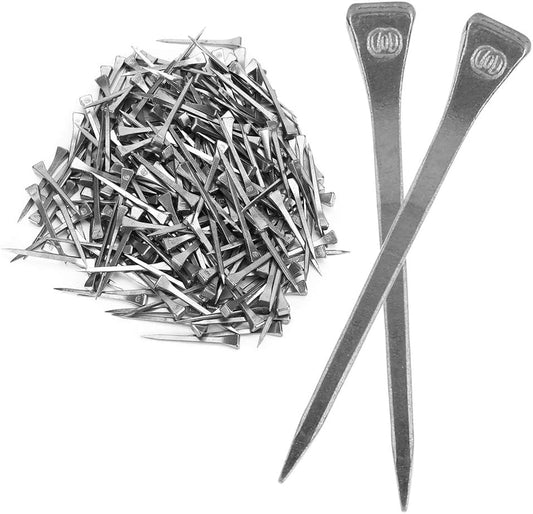 Horseshoe Nails 250PCS 2.1in E6, Horse Shoe Nails for Horse Hooves, High Tensile Strength Steel Horse Shoes Nails for Horse Training Equestrian Sports Farrier Supplies