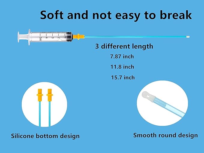 10 Set AI Artificial Insemination Dog Breeding Kit, Canine Breeding Kit, Dog Insemination Breeder Kit, Disposable Canine Artificial Insemination, Canine Breeding Supplies (7.87 inch, Small Breeds)