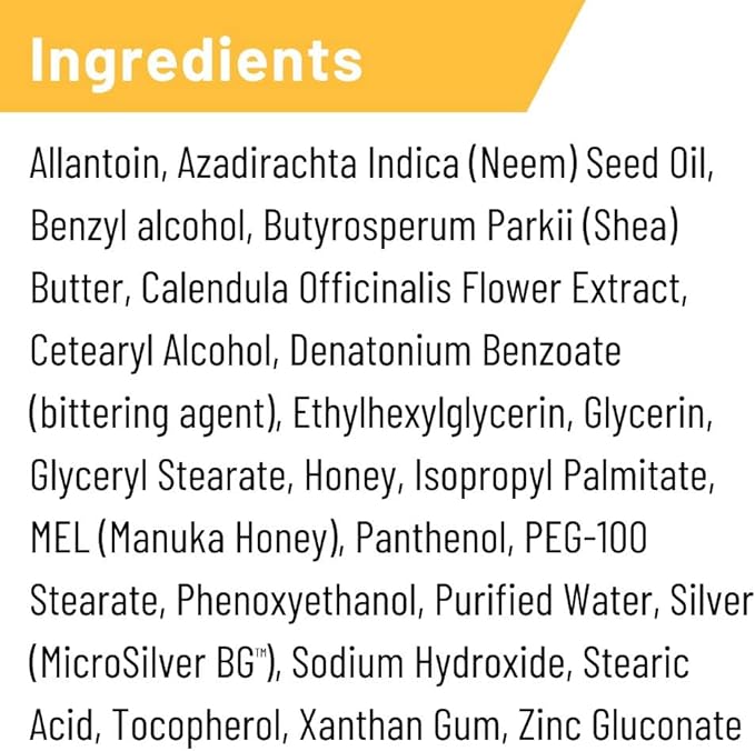 Absorbine Silver Honey Rapid Wound Repair Ointment 2oz Tube, Manuka Honey + MicroSilver BG, Horse & Large Animal Wound Care
