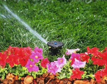 Rain Bird LG-3 Low Gallonage Pop-up Impact Lawn Sprinkler, Adjustable 20° - 360° Pattern, 26' - 41' Spray Distance, Black (Pack of 2)