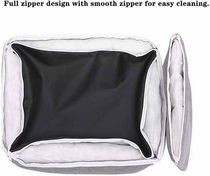 Dog Bed, Removable and Washable Dog Kennel Dog Sofa Litter pet Kennel Four Seasons Dog Kennel cat Kennel cat Litter. (Coat in Grey, Size XL (Recommended Within 40kg))