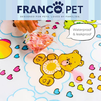Franco Pet Care Bears Super Soft Cozy Waterproof Sherpa-Backed Blanket Throw for Small Dogs, Couch/Bed/Car, 30x40 (Officially Licensed Product)