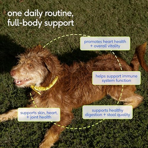 Native Pet Omega 3 Fish Oil for Dogs 8Oz & Probiotics for Dogs 8.2Oz Powder Food Topper - Fish Oil & Dog Probiotic Powder - Supports Skin, Coat, Gut Health, Heart & Digestion - Vet Formulated