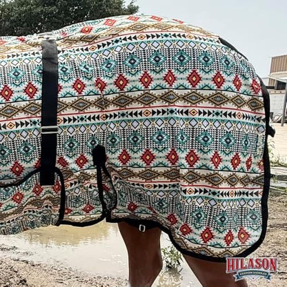 HILASON Horse Fly Sheet Breathable Mesh UV Protection Mosquito Bug Summer