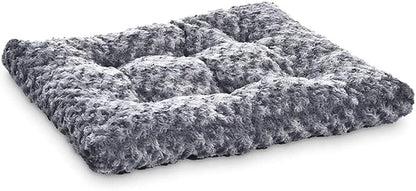 Amazon Basics Washable Cat and Dog Bed and Crate Pad, Indoor, 46 x 29 x 4 inches, Gray