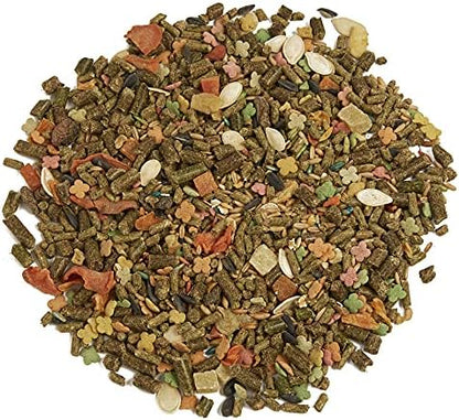 F.M. Brown's Tropical Carnival, Gourmet Pet Rabbit Food with High-Fiber Timothy and Alfalfa Hay Pellets, Probiotics for Digestive Health, Vitamin-Nutrient Fortified Daily Diet, 5 lb