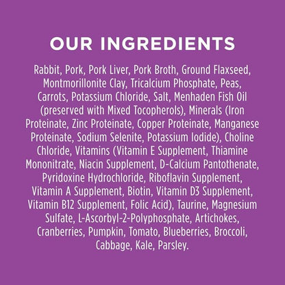 Instinct Original Grain Free Real Rabbit Recipe Natural Wet Canned Cat Food by Nature's Variety, 5.5 oz. Cans (Case of 12)