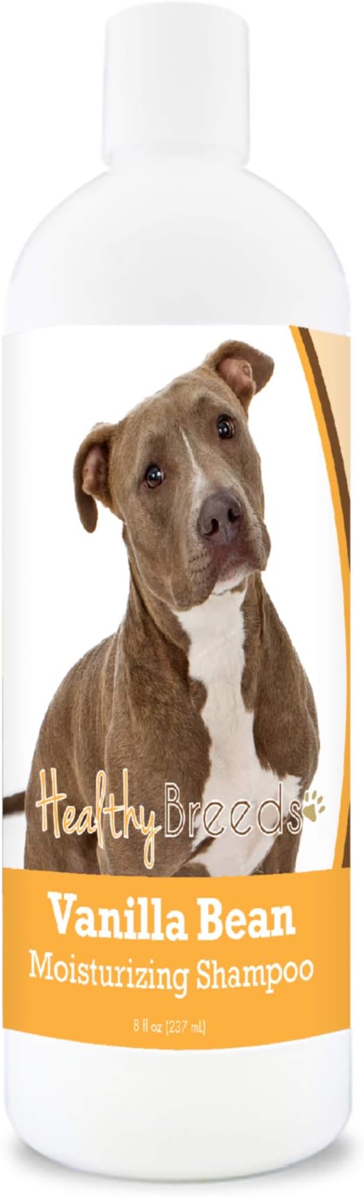 Healthy Breeds Pit Bull Vanilla Bean Moisturizing Shampoo + Conditioner - with Vitamins A, D, E + Coconut Oil - 8 oz
