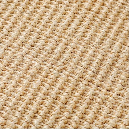SHENGOCASE 4-Pack 6" X 8" Sisal Cat Scratching Mat Pad with Hook & Loop Tapes for Wall Couch, Window Perch, Cat Wall Furniture Shelves