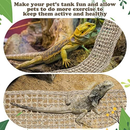Silkfly Large Beard Dragon Hammock, 30 x 7 Inch, Rectangle, Brown