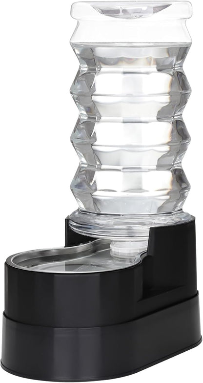 RIZZARI 8L Elevated Dog Waterer: Comfort Height Design | Gravity Fed/No Power Needed/Anti-Spill Base/for Senior Dogs & Large Breeds/Living Room/Garden/ Easy-Clean