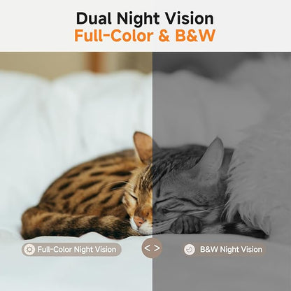A3 AI Pet Companion Robot with 2K Camera – Smart Robot for Cats & Dogs, Auto Follow, Laser Toy, Night Vision, 2-Way Audio, AI Behavior Reports, Auto Recharge & App Sharing