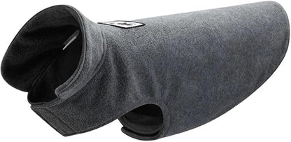 Creation Core Windproof Plush with Sport Vest Dog Clothes Night Reflective Jacket Pet Keep Warm Jacket No Pull No Choke Design Eco-Friendly for Small and Large Big Dog(Grey M)