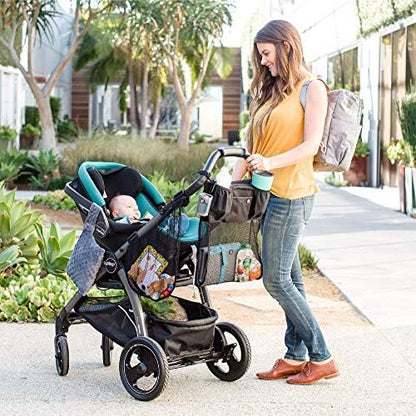 J.L. Childress Universal Cups N Cargo Stroller Organizer & Caddy, Black