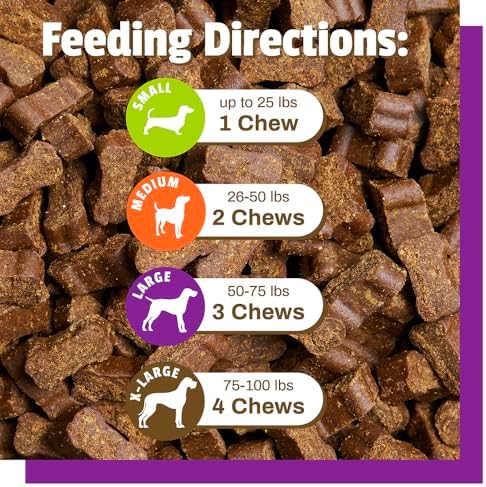 Pet Naturals Daily Probiotic Soft Chews for Dogs, Digestive and Immune Support Supplement, 1 Billion CFU Per Chew, Duck, 60 Count (Pack of 2)