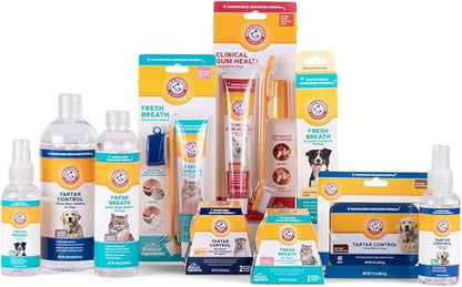 Arm & Hammer for Pets Dog Dental Breath Mints with Baking Soda, Chicken Flavor Dental Treats to Help Freshen Dog Breath and Support Oral Care, Fresh Mint Scent, 1.7 Oz - 60 Pack