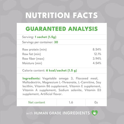 BIOSENIOR by Natural PET by FNL: A Comprehensive Supplement with Essential Vitamins and Minerals for Senior Dogs Over 7 Years Old to Enhance Cognitive Function, Joint Health, and Overall Vitality