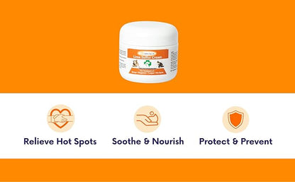 Healthy Paw Life's Lime Sulfur Pet Skin Cream (2 oz) - Pet Care and Veterinary Treatment for Itchy and Dry Skin - Safe Solution for Dog, Cat, Puppy, Kitten, Horse