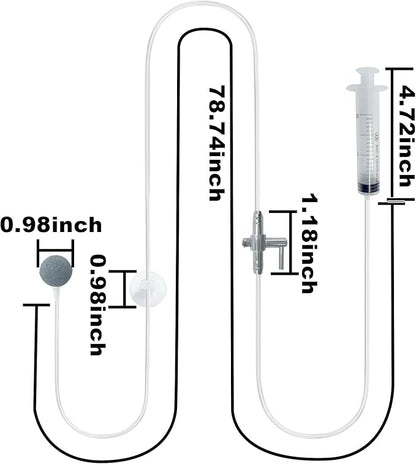 Drip Acclimation Kit for Aquarium, Adjustable Precision Slow Drip System to Reduce Stress, Prevent Osmotic Shock, Safe Acclimation for Shrimp, Fish