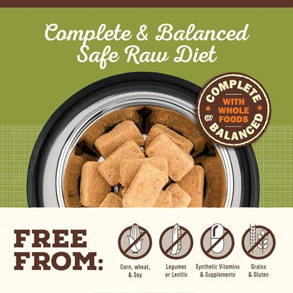 Primal Freeze Dried Dog Food, Pronto Mini Nuggets, Lamb; Scoop & Serve, Complete & Balanced Meal; Also Use as Topper or Treat; Premium, Healthy, Grain Free, High Protein Raw Dog Food (16 oz)