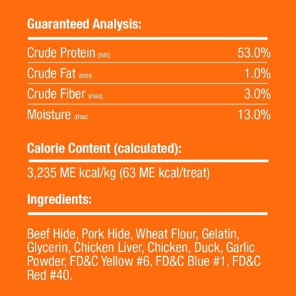 Good 'n' Fun Triple Flavor Blasts for All Dogs, 4 Ounces, Treat Your Dog to Long-Lasting Chews Made with Chicken Liver, Chicken & Duck (Pack of 2)