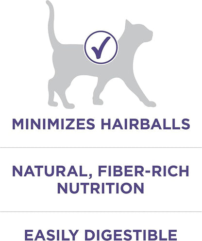 Purina ONE Natural Cat Food for Hairball Control, +PLUS Hairball Formula - 3.5 lb. Bag