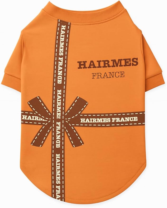 Luxury Designer Dog T Shirt – Cute Puppy Clothes for Small Dogs, Fashion Pet Tee Outfit for French Bulldogs & Chihuahuas, Everything Chic Dog Apparel