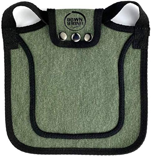 DOWN UNDER OUTDOORS Medium-Large Chicken Saddle Hen Apron Saver (Green)
