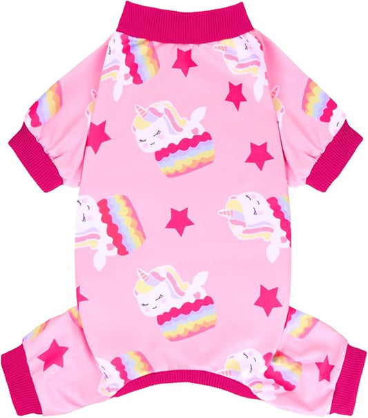 XPUDAC Dog Pajamas Soft Stretchy Dog Clothes for Large Dogs Pet Jumpsuit Cat Apparel-3XL