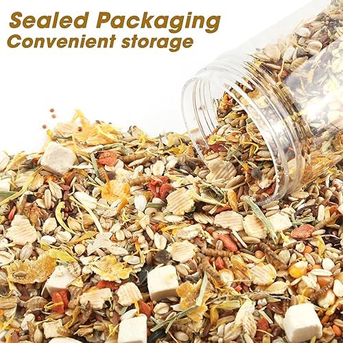 Gourmet Hamster & Gerbil Food, Dry Food for Hamsters-Supports Healthy Digestion and Healthy Teeth Unique Edible Treats for Guinea Pigs, Hamsters, Gerbils