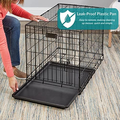 Midwest 24-Inch Double Door iCrate, for Small Breeds, 12-20 lbs