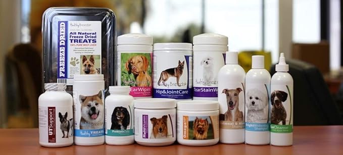 Healthy Breeds Tibetan Mastiff Omega HP Fatty Acid Skin and Coat Support Soft Chews 90 Count
