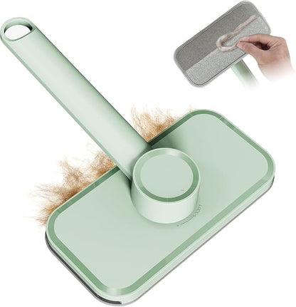 Pet Hair Removal Tool, Reusable Lint Brush for Multi-Fabric Edge | Upgraded Lint Broom Electrostatic Lint Brush Ideal for Pet Hair Removal, Couch & Bedding Cleaner, Dog & Cat Fur Removal