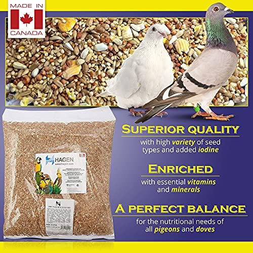 Hagen Pigeon & Dove Seed Mix with White Millet Bird Seed