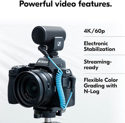 Nikon Z50 II with Two Lenses | Compact mirrorless Stills/Video Camera with Easy Color presets and Wireless Photo Sharing | USA Model