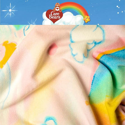 Franco Collectibles Care Bears Heart Classic Retro Super Soft Cotton Bath/Pool/Beach Towel, 60 in x 30 in, (Official Licensed Product)