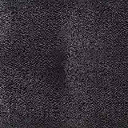 Happy Hounds Milo Square Tufted Pillow Dog Bed, Black, Large (40" x 40"), 40.0" L x 40.0" W x 6.0" Th