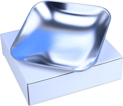 Stainless Steel Bowl for Automatic Cat Feeder, Healthy and Harmless, Easy Clean and Friendly to Pet Whiskers