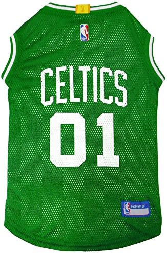 Pets First NBA BOSTON CELTICS DOG Jersey, Large - Tank Top Basketball Pet Jersey