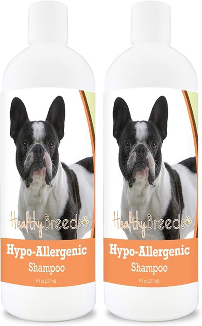 Healthy Breeds French Bulldog Hypo-Allergenic Shampoo 8 oz (Pack of 2)