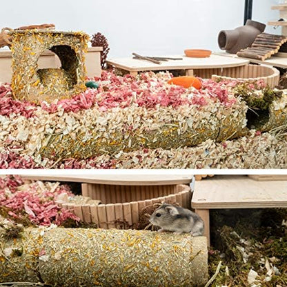 Niteangel Creative & Composable Hamster Tunnel: 3 Entrances & DIY Tube
