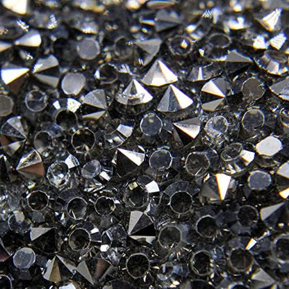 Sparkles Home Pet Bed, Sparkling Rhinestones, Soft, Comfortable Velvet, for Lounging Dogs, Cats, Pets, Charcoal, Small, Sold Individually