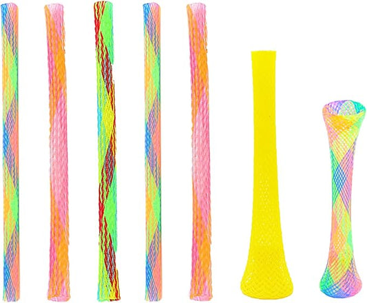 ISMARTEN Cat Spring Toys, 30 Packs Cat Tube Spring Toy Interactive Cat Toy for Indoor Cats, Plastic Spring Coils Attract Cats to Swat, Bite, Hunt(Random Color) (30 Packs)