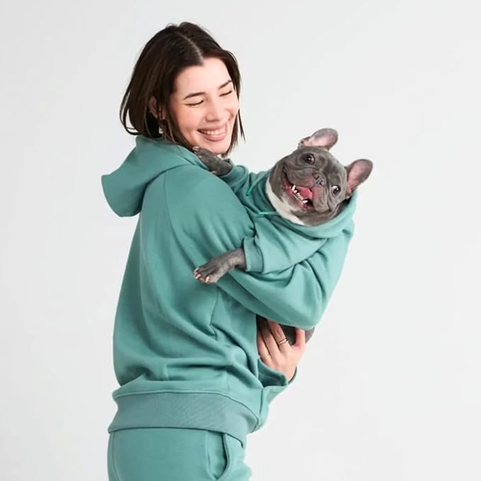 Spark Paws Human Hoodie - Premium Quality, Buttery Soft, Superior Comfort and Fit, Calming Fleece Interior, Suitable for All Styles - Teal - XL