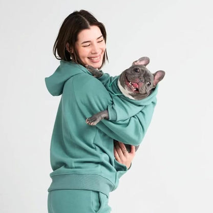 Spark Paws Human Hoodie - Premium Quality, Buttery Soft, Superior Comfort and Fit, Calming Fleece Interior, Suitable for All Styles - Teal - 2XL