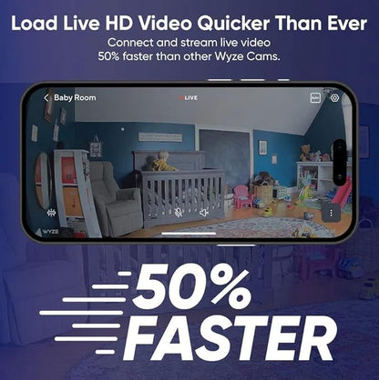 WYZE Cam OG White with Wyze Cam Plus Monthly, covers 1 Wyze camera, Auto-Renews at $2.99/month, Activation Required, Cancel Anytime