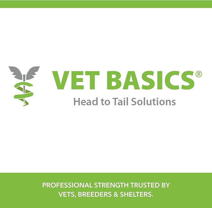 Vet Basics Lime Sulfur Dip – Skin Itch Relief Concentrated Antimicrobial & Antiparasitic Solution for Dogs, Cats, Puppies, Kittens & Horses, Helps Manage Ringworm, Mange, Skin Irritation, 16oz